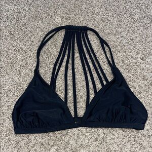 Xhilaration Black Strappy Bikini Top